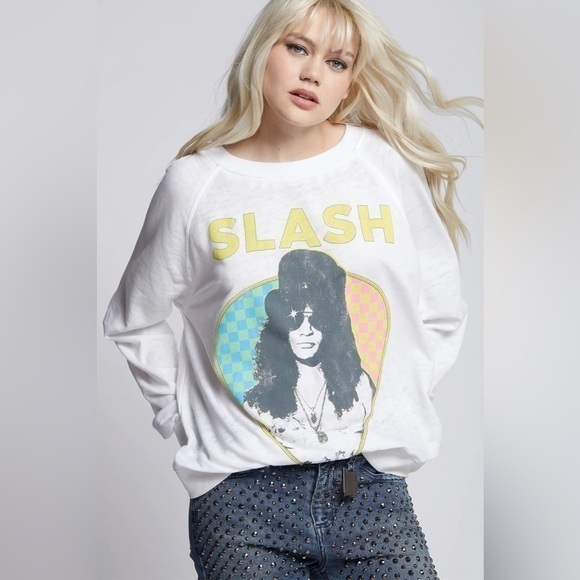 Recycled Karma Tops - NWOT SLASH Oversized Sweatshirt RECYCLED KARMA